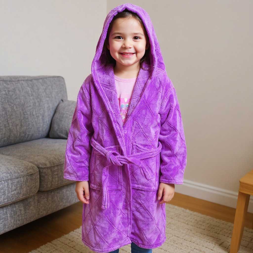 حوله تن پوش کودک و نوجوان طرح لوزی